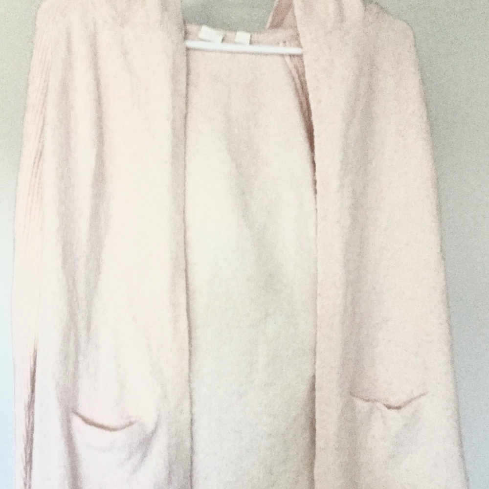 Pink cardigan